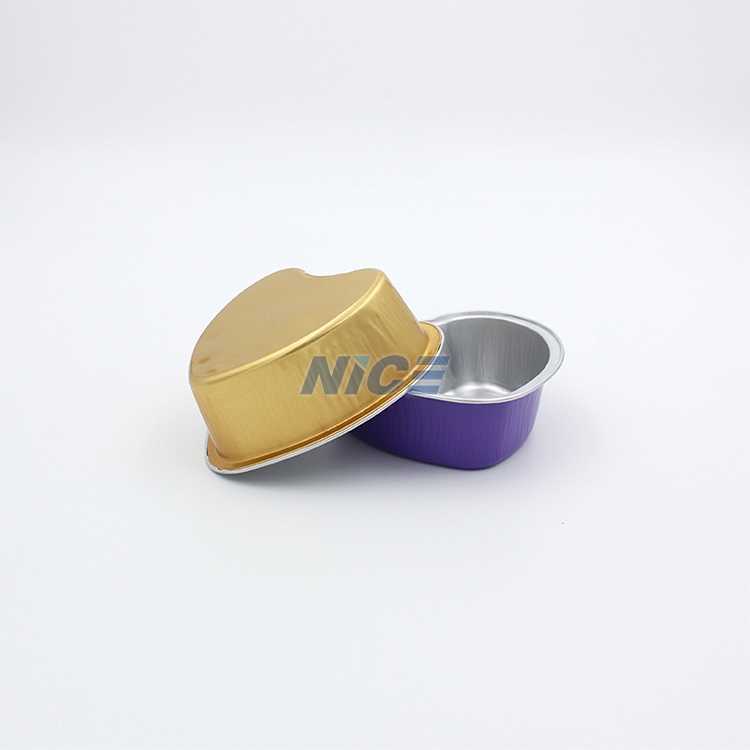 Heart-shaped foil cup N100C 4