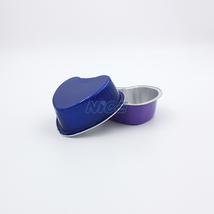 Heart-shaped foil cup N100C 5