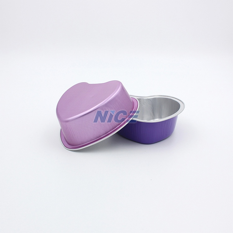 Heart-shaped foil cup N100C 7