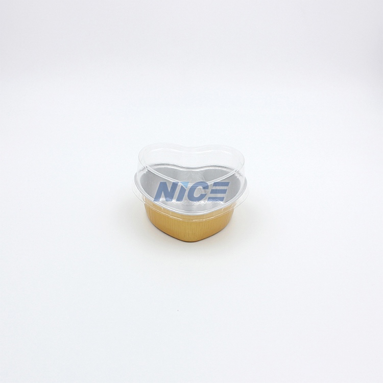Heart-shaped foil cup N100C 2