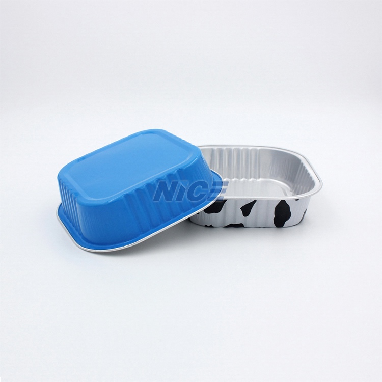 Square aluminum foilcontainer N220A 5