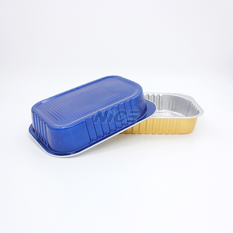 Rectangle foil container N320A 3