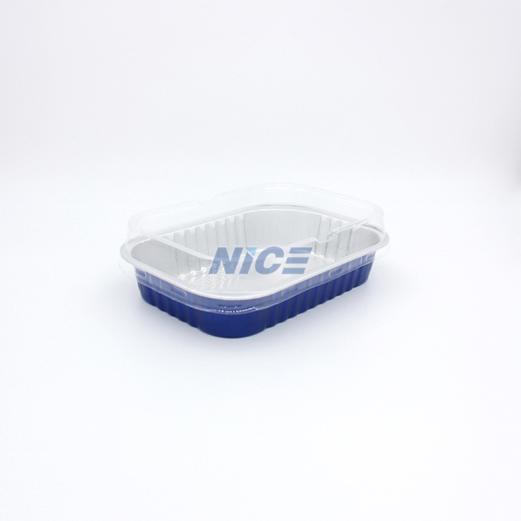 Rectangle foil container N320A 4