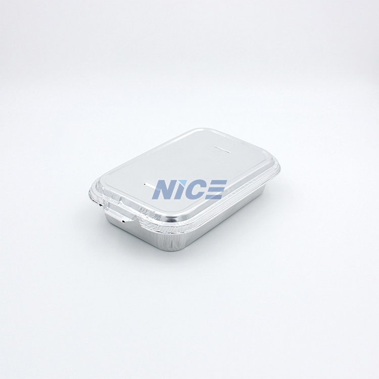 Airline foil container with lids N370A 4
