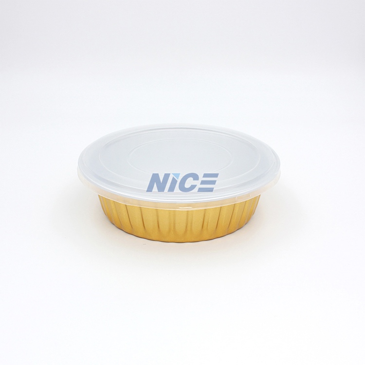 Round aluminum foil container N380A 3