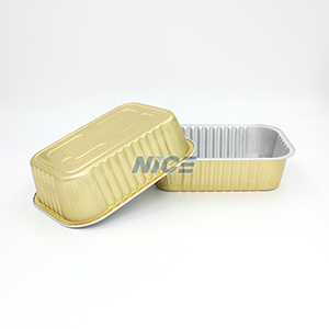Rectangular foil container N500A