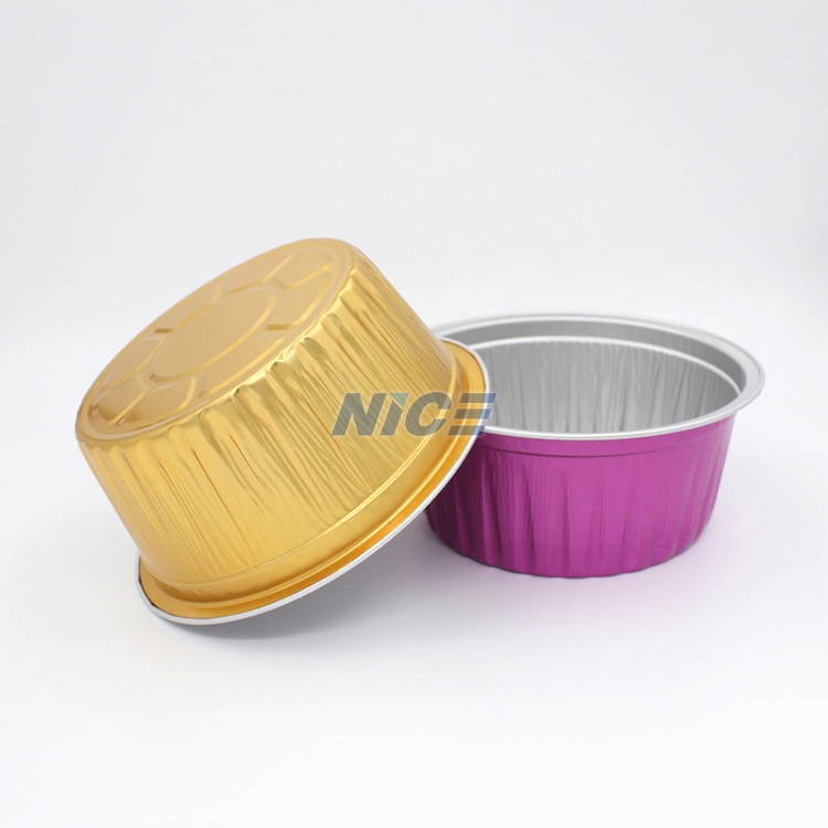 Colorful Aluminum foil bowl N660A 2